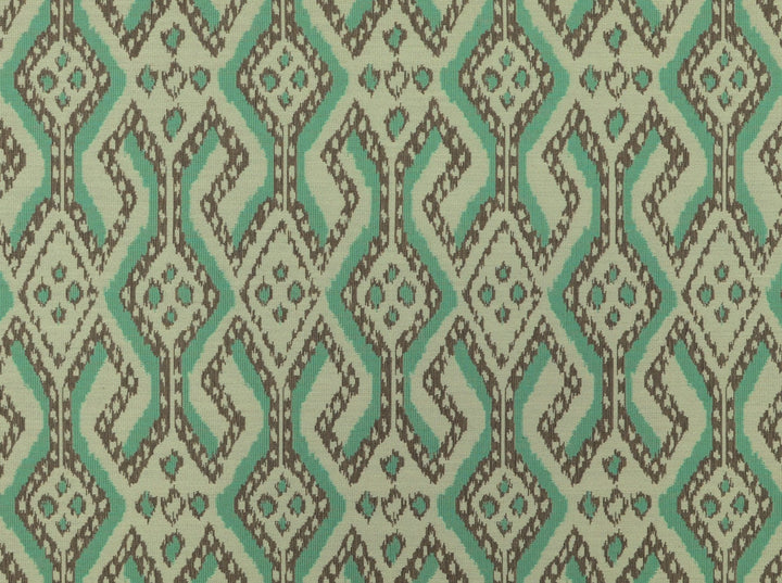 Arusha Turquoise 219 by Covington Fabric 88% POLYESTER, 6% LINEN, 6% COTTON CHN 35000 Horizontal: 7.25 and Vertical: 14.5 59 - Fabric Carolina -