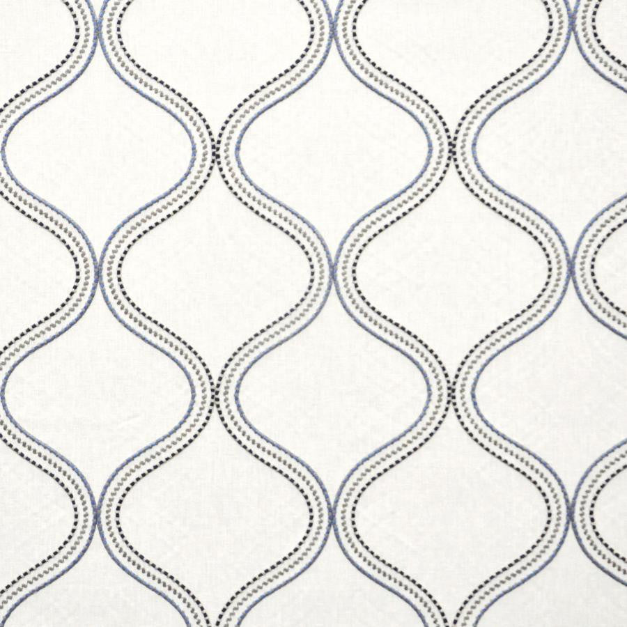 Alouette # 843 Niagara by Maxwell Fabric Color Theory-Vol.Vi Odyssey 79% POLYESTER/21% COTTON INDIA V-9.5"H-8.5" 54" - Fabric Carolina -
