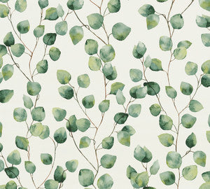 Hedera Green Painterly Vine Wallpaper by AS Creation