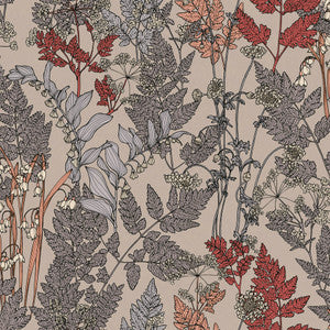 Ayla Neutral Wildflowers Wallpaper by AS Creation