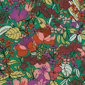 Zetta Multicolor Floral Riot Wallpaper by AS Creation