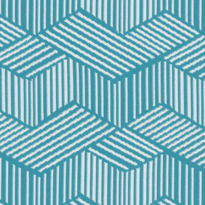 Alongshore # 642 Horizon by Maxwell Fabric Home & Garden-Act Viii 100% SOLUTION DYED POLYOLEFIN INDIA V-7.6" H-6.85" 55.5" - Fabric Carolina -