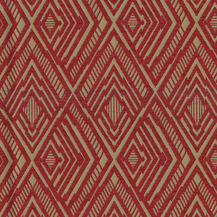 Escalate76 Chili by Endurepel Designer Fabric N/A 100% Polyester China 75,000 Double Rubs </p><p>Repeat: Horizontal: 9.8" (25.0 cm) Across the Roll and Vertical: 8.2" (21.0 cm) Up the Roll 57" (144 cm) - Swanky Fabrics -
