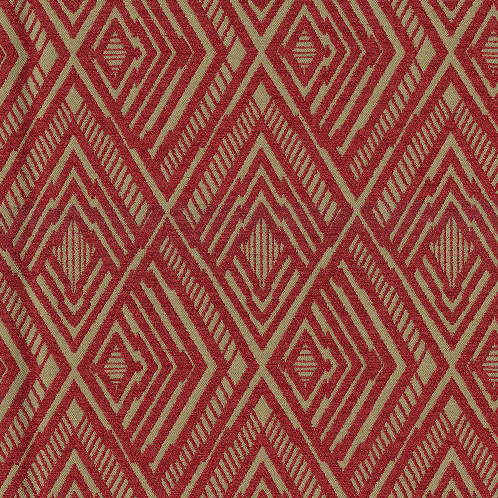 Escalate76 Chili by Endurepel Fabric N/A 100% Polyester China 75,000 Double Rubs </p><p>Repeat: Horizontal: 9.8" (25.0 cm) Across the Roll and Vertical: 8.2" (21.0 cm) Up the Roll 57" (144 cm) - Fabric Carolina -