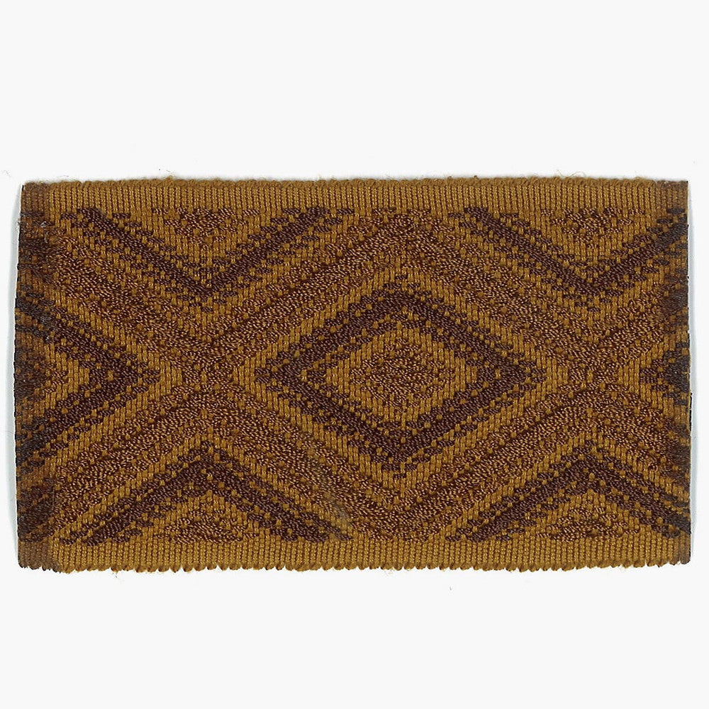 Ashford 2 Clove by Stout Trim ACCENTS TAPES & BORDERS 50%SVI 30%POL 20%ACR CHINA Horizontal: 2.25 and Vertical: 0 2.5 in - Fabric Carolina -