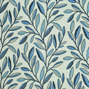 Ashford Ink 453 by Norbar Designer Fabric PRISM SEAVIEW 49% COTTON - 31% POLYESTER INDIA 17 1/4"H - 9 1/2"V 52 - Swanky Fabrics -