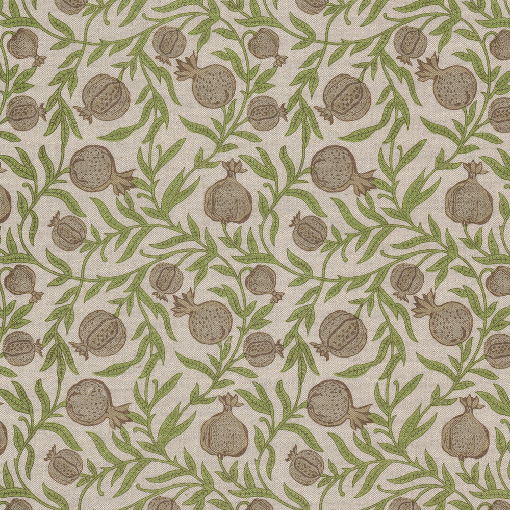 Ashton 2 Taupe by Stout Fabric Stout Fabric Ashton 2 TaupeFabric Rainbow Library Celadon/Bottle 58%Lin 42%Cot India </p><p>Repeat: H: 9, V: 2 54 in - Fabric Carolina -