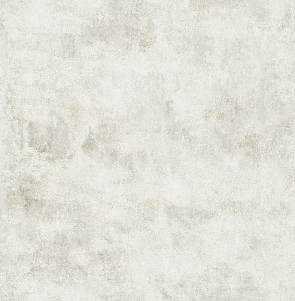 Artisan Plaster Aged White Texture Wallpaper by A-Street Prints Zio and Sons Covers about 56.4 square feet 20.5-in by 33-ft long roll Unpasted 21.25 - Fabric Carolina -