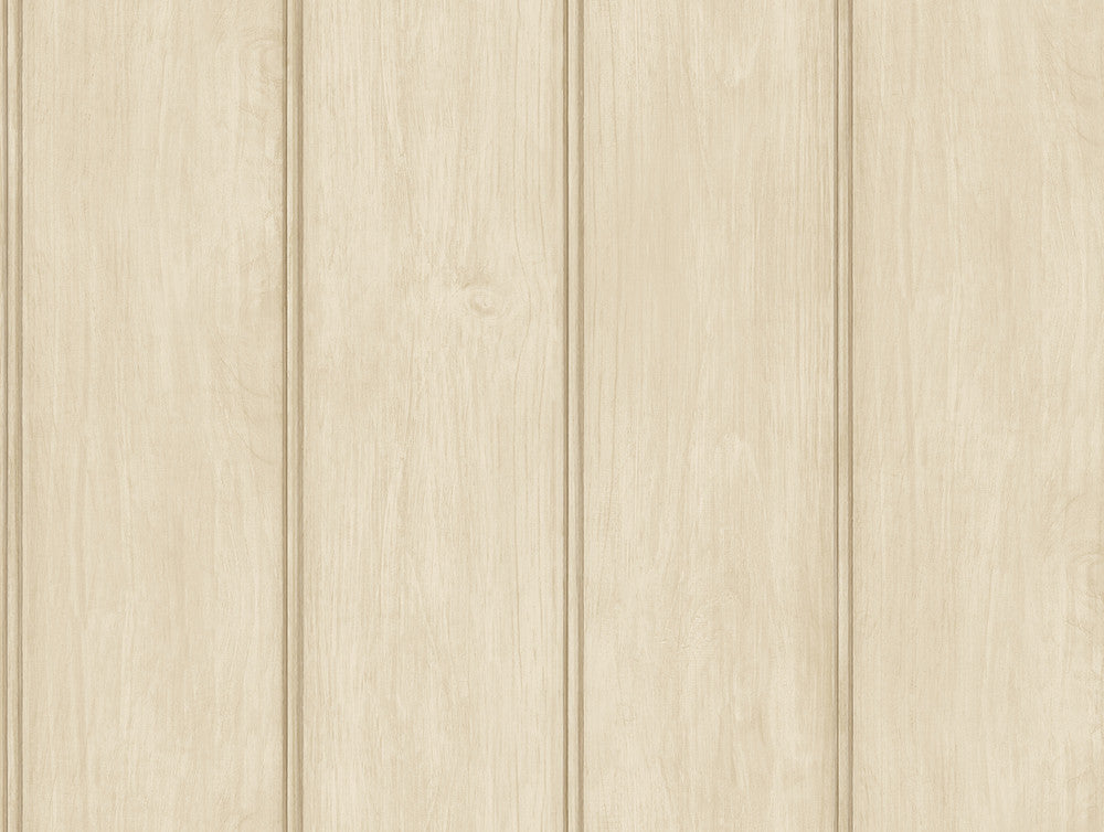 Upstate Neutral Wood Wallpaper by A-Street Prints Zio and Sons Covers about 56.4 square feet 20.5-in by 33-ft long roll Unpasted 15.75 - Fabric Carolina -