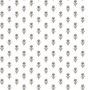 Libby Stone Mini Floral Wallpaper by A-Street Prints