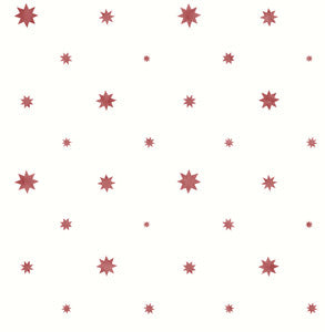 Henry Red Starburst Wallpaper by A-Street Prints