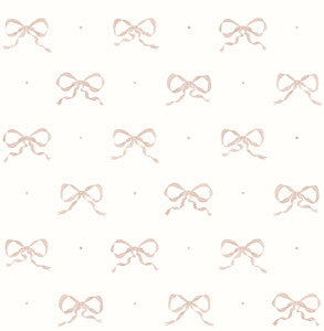 Emma Petal Large Bow Wallpaper by A-Street Prints