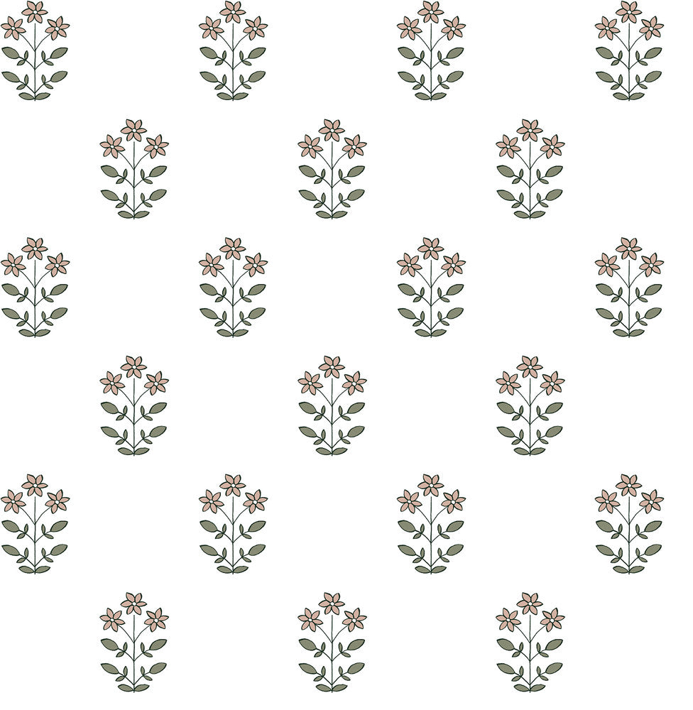 Kit Petal Floral Wallpaper by A-Street Prints Erin Gates Covers about 56.4 square feet 20.5-in by 33-ft long roll Unpasted 21 - Fabric Carolina -