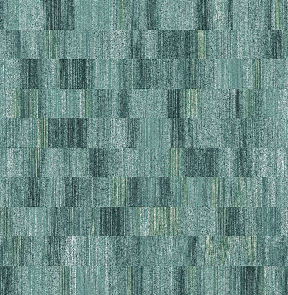 Flicker Teal Horizontal Textured Stripe Wallpaper by A-Street Prints Sarah + Ruby Covers about 56.4 square feet 20.5-in by 33-ft long roll Unpasted 21 - Fabric Carolina -