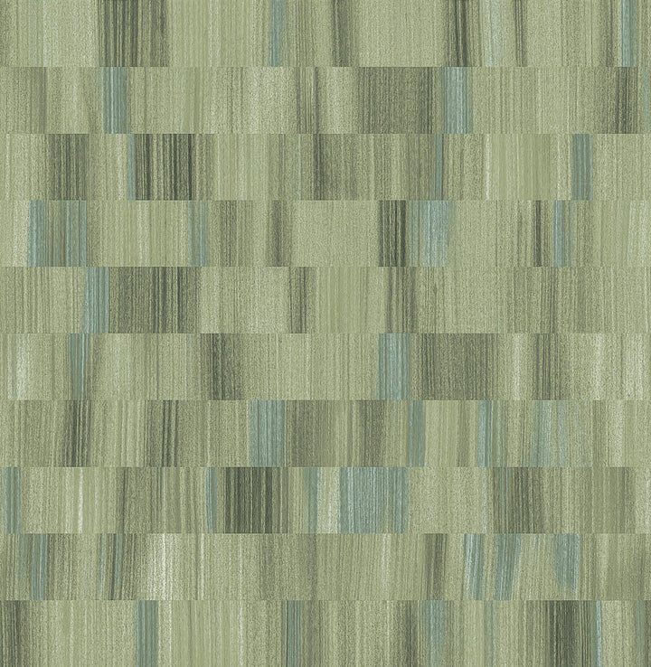 Flicker Green Horizontal Textured Stripe Wallpaper by A-Street Prints Sarah + Ruby Covers about 56.4 square feet 20.5-in by 33-ft long roll Unpasted 21 - Fabric Carolina -
