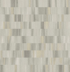 Flicker Light Grey Horizontal Textured Stripe Wallpaper by A-Street Prints