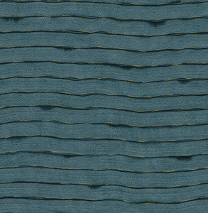 Naia Blue Horizontal Wavy Lines Wallpaper by A-Street Prints