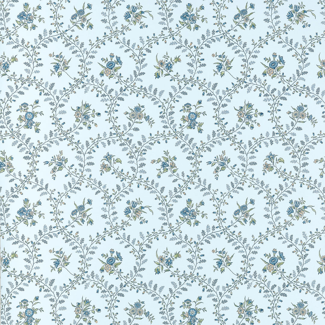 JULIETTE TRAIL - Spa Blue by Anna French Wallpaper