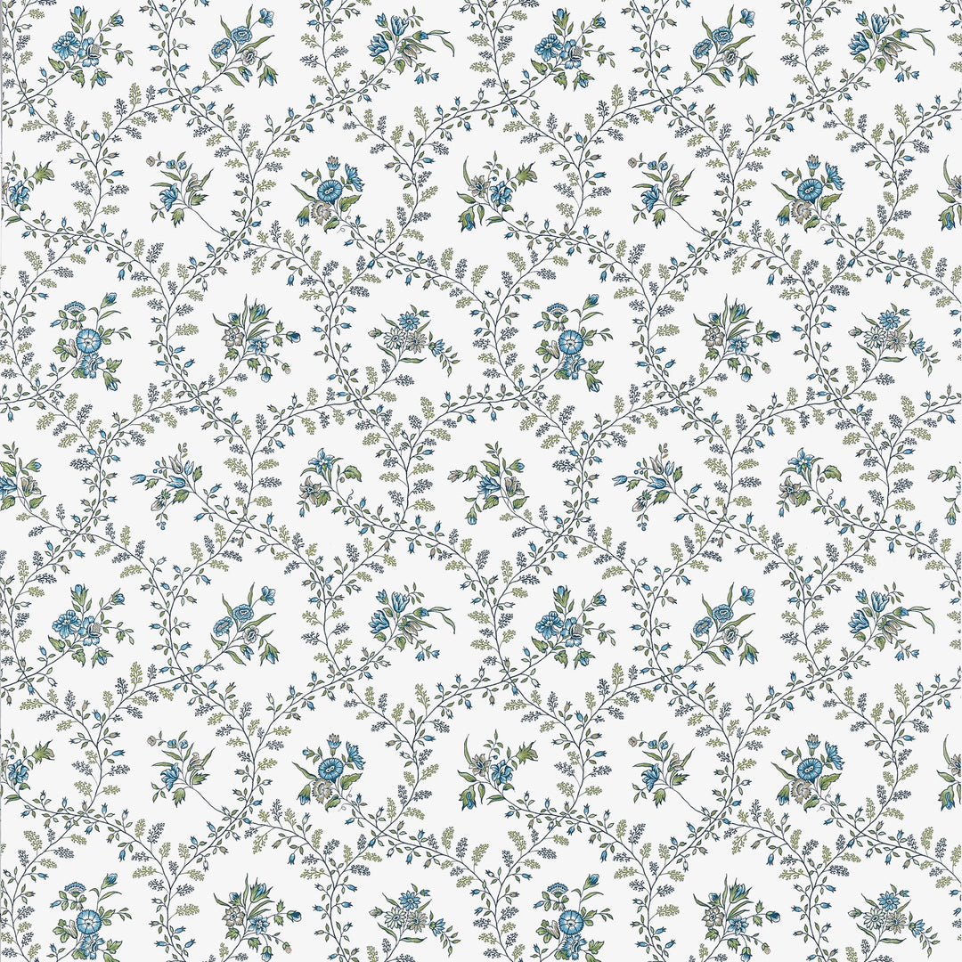 JULIETTE TRAIL - Blue and Green by Anna French Wallpaper