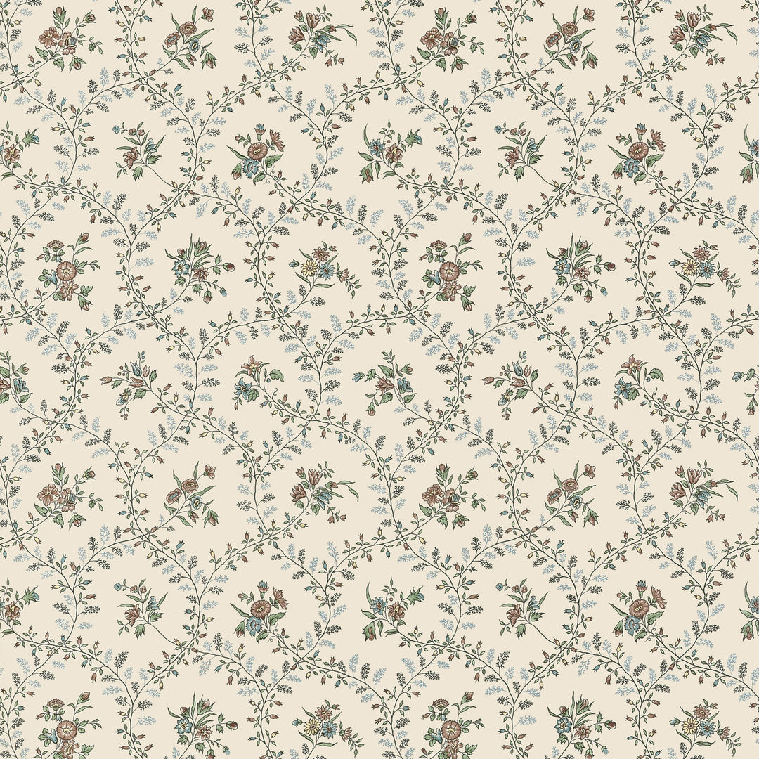 JULIETTE TRAIL - Brown by Anna French Wallpaper