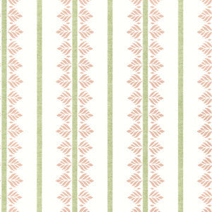 Fern Stripe Pink AT15100 by Anna French Wallpaper