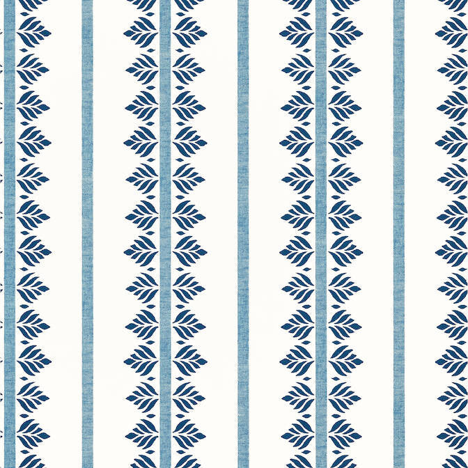 Fern Stripe Navy AT15101 by Anna French Wallpaper Anna French Wallpaper Fern Stripe Navy AT15101Wallpaper Antilles Non Woven Wallpaper UNITED STATES </p><p>Repeat: V: 6.25 27 - Fabric Carolina -