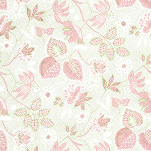 Indienne Hazel Blush AT15113 by Anna French Wallpaper