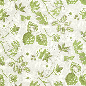 Indienne Hazel Green and Beige AT15118 by Anna French Wallpaper