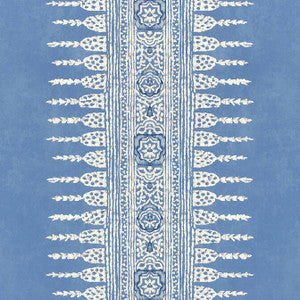 Javanese Stripe Wedgewood Blue AT15141 by Anna French Wallpaper