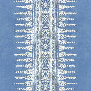 Javanese Stripe Wedgewood Blue AT15141 by Anna French Wallpaper