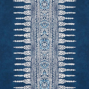 Javanese Stripe Navy AT15142 by Anna French Wallpaper