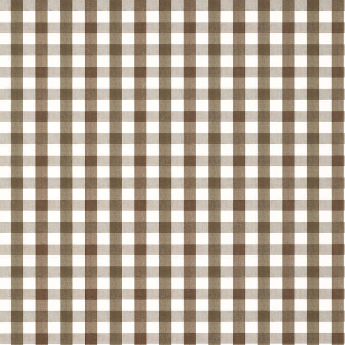 Saybrook Check Brown and White AT15144 by Anna French Wallpaper Anna French Wallpaper Saybrook Check Brown and White AT15144Wallpaper Antilles Wallpaper UNITED STATES </p><p>Repeat: V: 3.5 27 - Fabric Carolina -