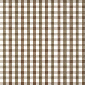 Saybrook Check Brown and White AT15144 by Anna French Wallpaper