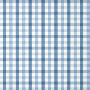 Saybrook Check Light Blue AT15147 by Anna French Wallpaper