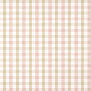 Saybrook Check Pink and Beige AT15149 By Anna French Wallpaper