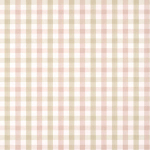 Saybrook Check Pink and Beige AT15149 by Anna French Wallpaper