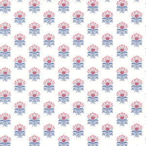 Milford Red and Blue AT15156 by Anna French Wallpaper