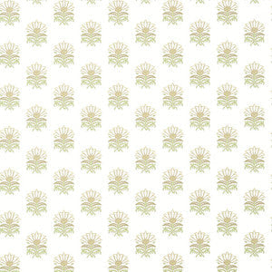 Milford Beige and Green AT15158 by Anna French Wallpaper