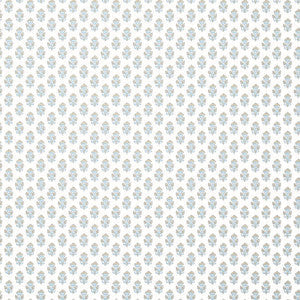 Julian Beige and Spa Blue AT15161 by Anna French Wallpaper