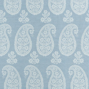 Campania Paisley Robin's Egg AT16108 by Thibaut Wallpaper