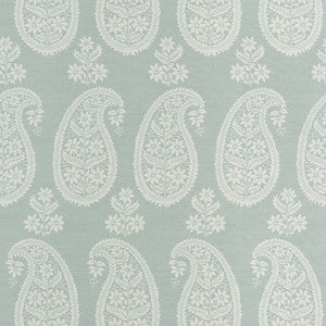 Campania Paisley Sage AT16112 by Thibaut Wallpaper