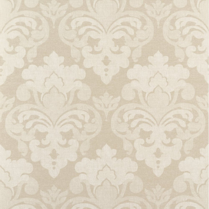 Darcey Damask Ivory AT16123 by Thibaut Wallpaper Thibaut Wallpaper Darcey Damask Ivory AT16123Wallpaper SOLEIL TEXTURES Non Woven Wallpaper U.S.A </p><p>Repeat: H: , V: 24  (60.96 cm) 27 in  (68.58 cm) - Fabric Carolina -