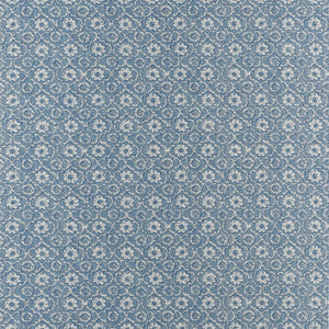 Holly Trellis Blue AT16125 by Thibaut Wallpaper