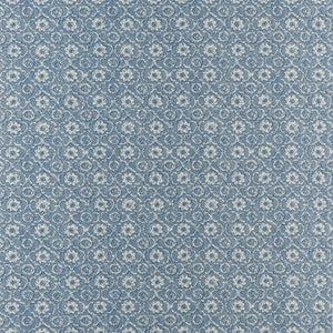 Holly Trellis Blue AT16125 by Thibaut Wallpaper