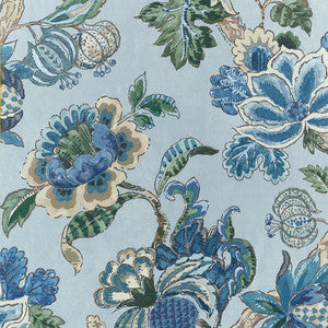 Stockbridge Blue AT16138 by Thibaut Wallpaper
