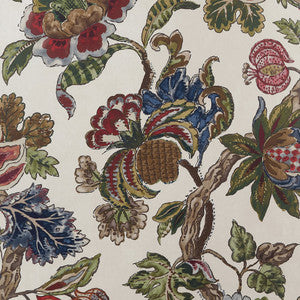 Stockbridge Apricot and Slate AT16139 by Thibaut Wallpaper