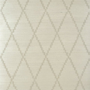 Ribbon Sisal Beige AT16145 by Thibaut Wallpaper