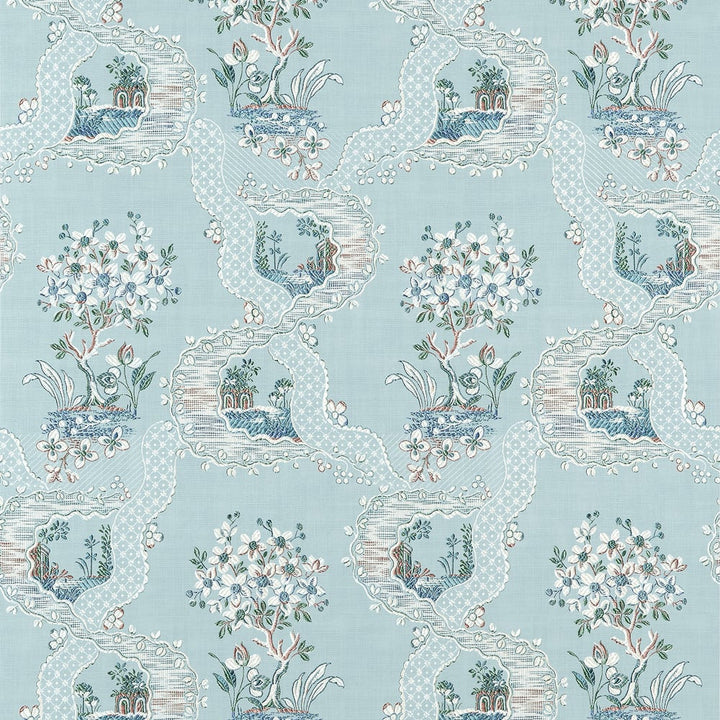 Antoinette Blue AT16156 by Thibaut Wallpaper Thibaut Wallpaper Antoinette Blue AT16156Wallpaper SOLEIL Non Woven Wallpaper U.S.A </p><p>Repeat: H: , V: 22.5  (57.15 cm) 27 in  (68.58 cm) - Fabric Carolina -