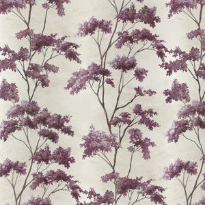 Dalton Eggplant on Pearl AT16167 by Thibaut Wallpaper