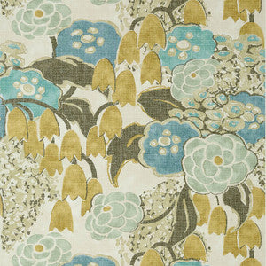 Laura Sage and Gold AT23102 by Anna French Wallpaper